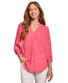 Jones New York Kelly Blouse In Pink