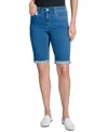 Jones New York Lexington Denim Bermuda Shorts