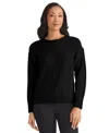 Jones New York Petite Long Sleeve Sweater In Multi