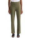 Jones New York Plus Size Serenity Piping-trim Ponte-knit Pants In Green