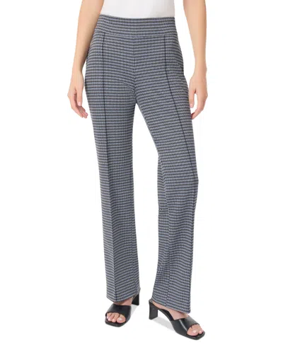 Jones New York Pull-on Wide Leg Pants In Blue
