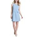 Jones New York Sleeveless Denim Shift Dress In Pale Wash