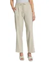 Jones New York Petite Wide-leg Pull-on Pants In Natural Stone