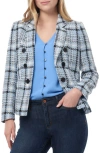 Jones New York Women's Faux Double-breasted Jacket In Multi