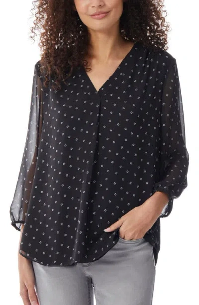 JONES NEW YORK JONES NEW YORK PLEAT FRONT TOP