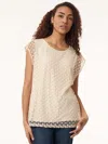Jones New York Lace Top In Multi