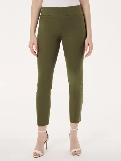 JONES NEW YORK PLUS SIZE SOLID STRETCH PULL-ON STRAIGHT LEG PANT