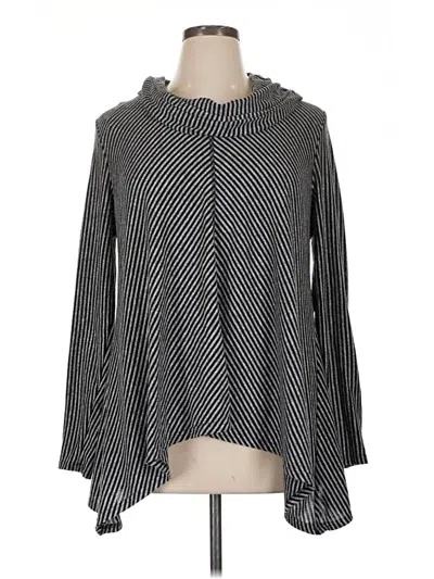 Pre-owned Jones New York Poncho In Gray