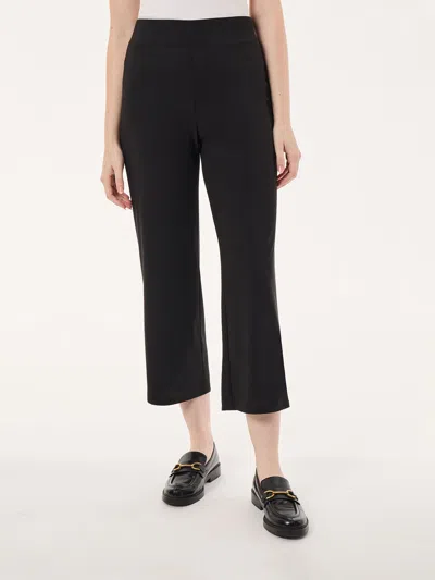 Jones New York Women's Solid Wide-leg Cropped Pull-on Pants In Jones Black