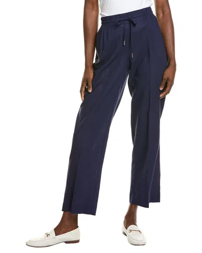 Jones New York Pull-on Drawstring Linen-blend Pant
