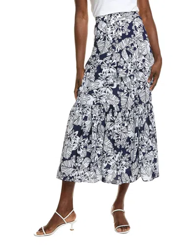JONES NEW YORK JONES NEW YORK PULL-ON RUFFLE MAXI SKIRT