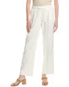Jones New York Collection Compression Lexington Straight Leg Pant In White