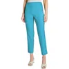 Jones New York Pull-on Slim Fit Ankle Pants In Aqua Wave
