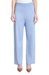 Jones New York Pull-on Sweater Knit Pants In Chintz Blue