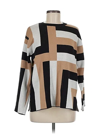 Pre-owned Jones New York Pullover Sweater In Brown