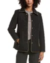 Jones New York Quilted Jacket In Black