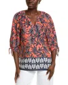 Jones New York Raglan Sleeve Blouse In Pink