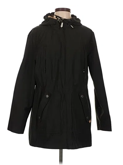 Pre-owned Jones New York Raincoat In Black