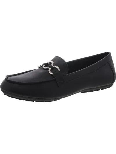 Jones New York Rannel Casual Link-embellished Loafers In Black
