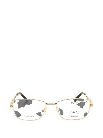 Jones New York Rectangle-frame Glasses In Gold