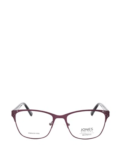 Jones New York Rectangular-frame Glasses In Purple