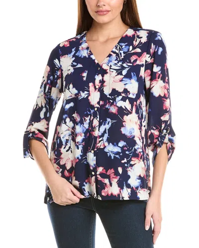 JONES NEW YORK JONES NEW YORK ROLL-UP TAB TUNIC