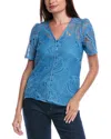 Jones New York Rowan Lace Top