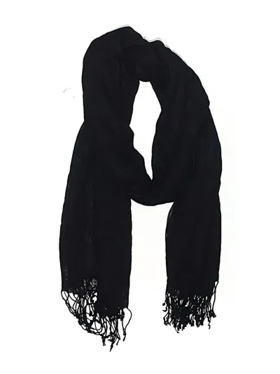Pre-owned Jones New York Scarf In Black