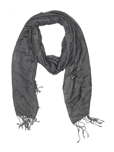 Pre-owned Jones New York Scarf In Gray