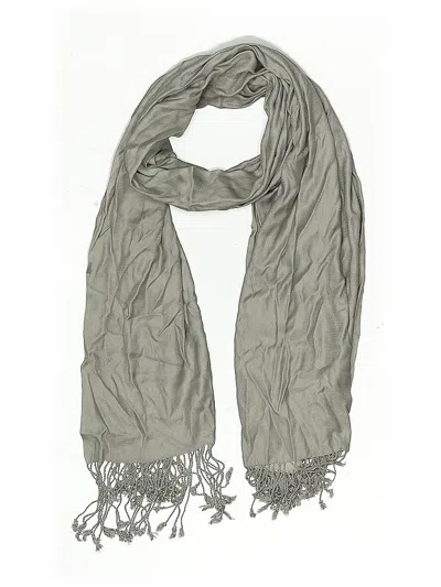 Pre-owned Jones New York Scarf In Gray