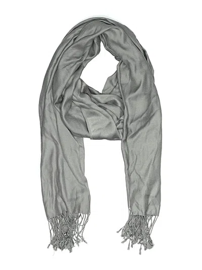 Pre-owned Jones New York Scarf In Gray