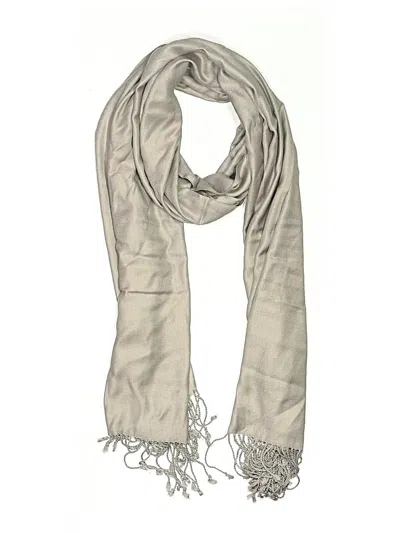 Pre-owned Jones New York Scarf In Gray