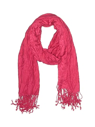 Pre-owned Jones New York Scarf In Pink