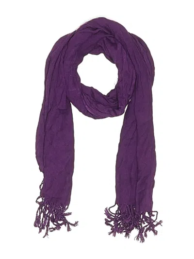 Pre-owned Jones New York Scarf In Purple