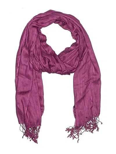 Pre-owned Jones New York Scarf In Purple
