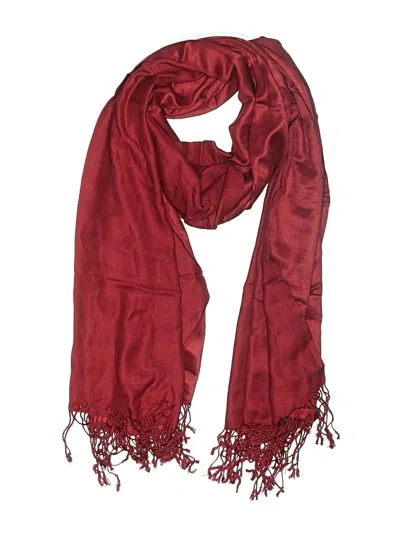 Pre-owned Jones New York Scarf In Red