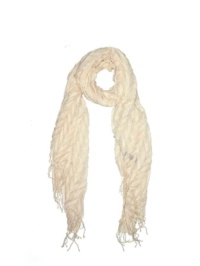 Pre-owned Jones New York Scarf In White