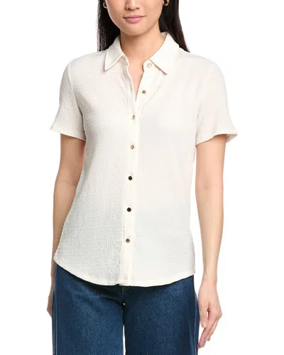 Jones New York Seabreeze Crinkle Top In Neutral