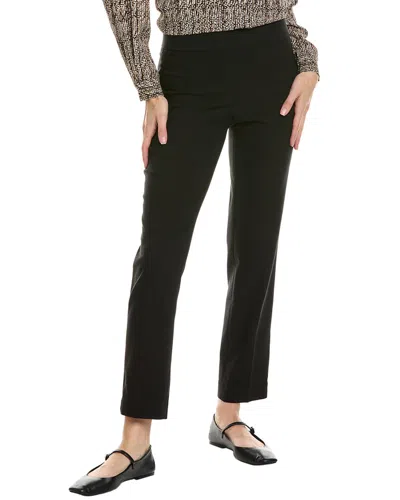 Jones New York Seamed Straight Leg Pant In Black