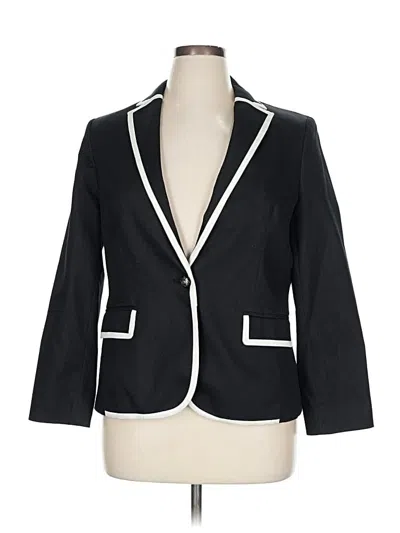Pre-owned Jones New York Signature Blazer Jacket In Black