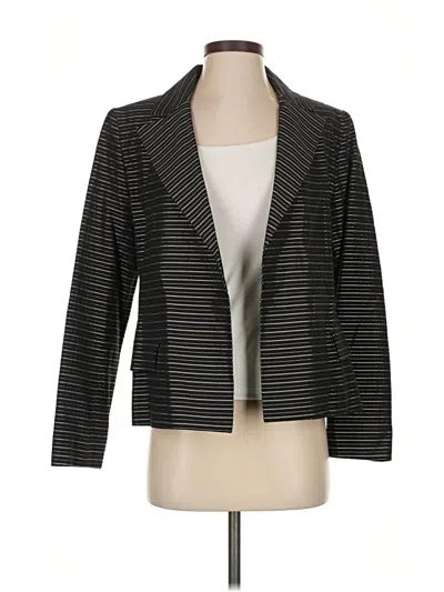 Pre-owned Jones New York Signature Blazer Jacket In Gray