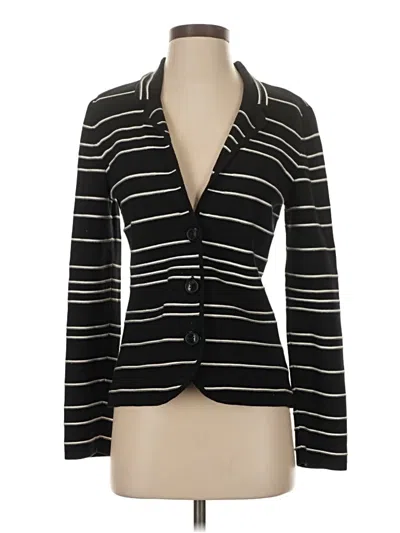 Pre-owned Jones New York Signature Cardigan Sweater In Black