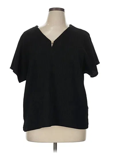 Pre-owned Jones New York Signature Cardigan Sweater In Black