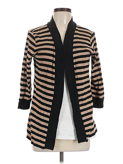 Pre-owned Jones New York Signature Cardigan Sweater In Tan