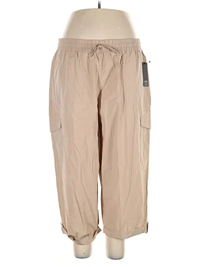 Jones New York Signature Cargo Pants In Tan