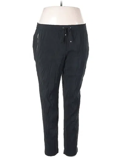 Pre-owned Jones New York Signature Casual Pants In Black