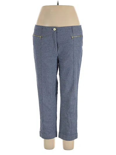 Pre-owned Jones New York Signature Casual Pants In Blue