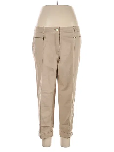 Pre-owned Jones New York Signature Casual Pants In Tan