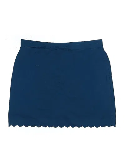 Pre-owned Jones New York Signature Casual Skirt In Blue