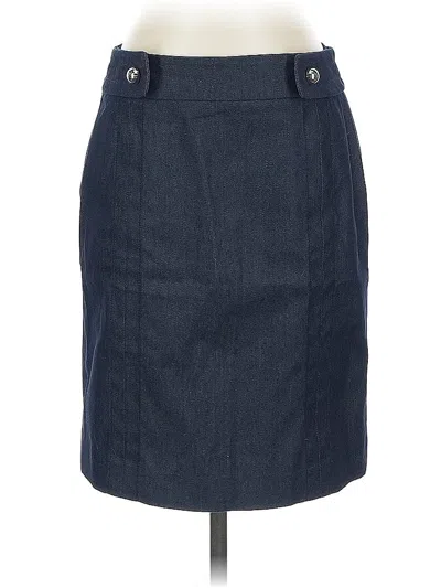 Pre-owned Jones New York Signature Denim Skirt In Blue